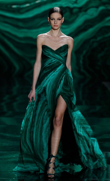 I'm actually not even joking, I had a dream about this Monique Lhuillier number after I saw this show. A-maze-ing.