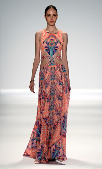 This Mara Hoffman dress is basically the reason I fell in love with fashion. The print + the cutouts are just too amazing.